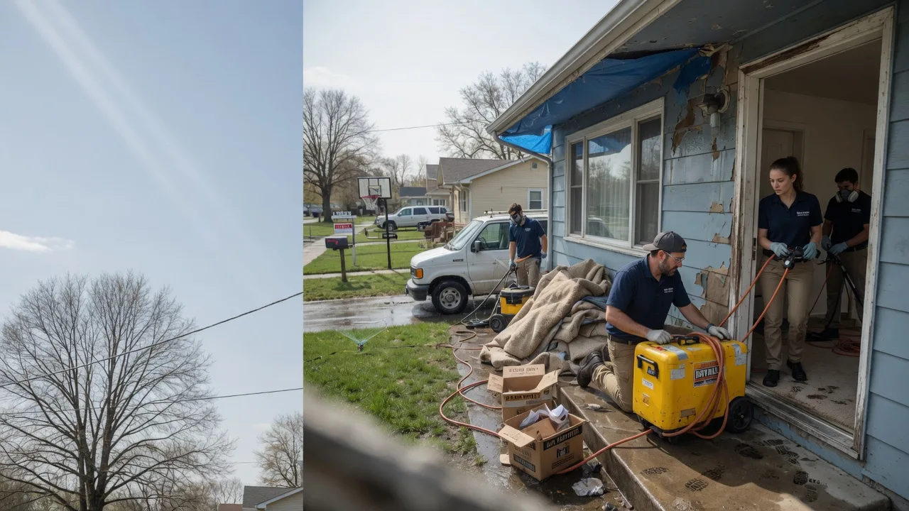 Basement Flood Cleanup in Comfrey, MN near me